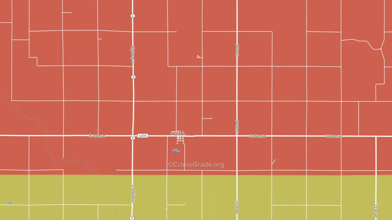 68062, NE Map of Theft Rates
