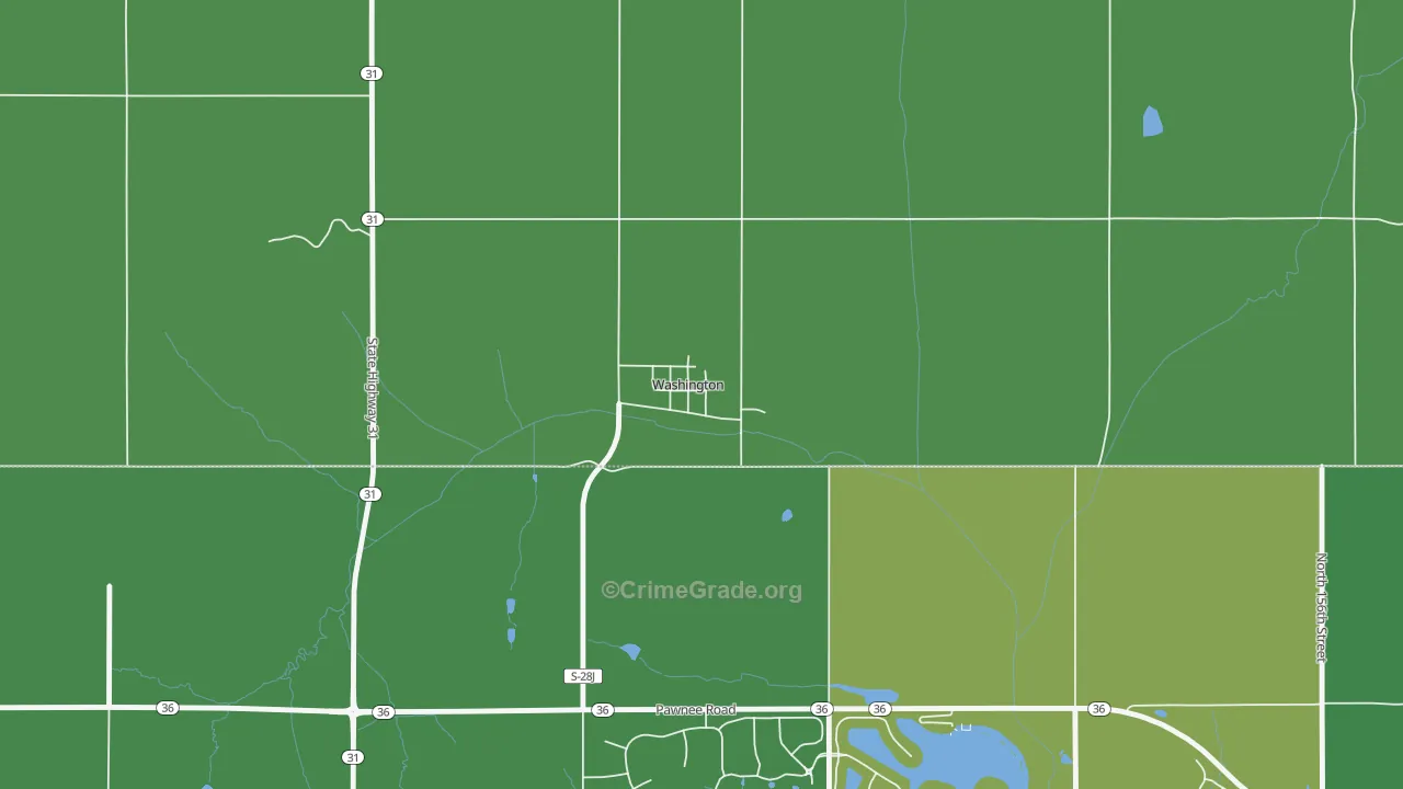 68068, NE Map of Theft Rates