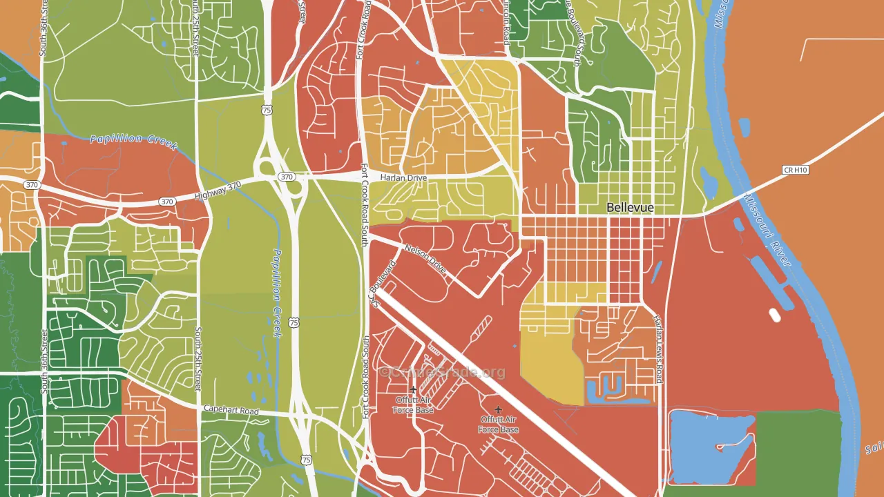 68113, NE Map of Theft Rates