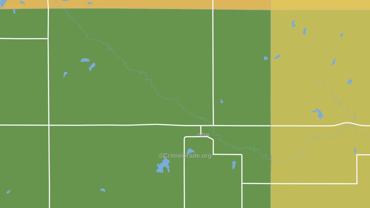 68301, NE Map of Theft Rates