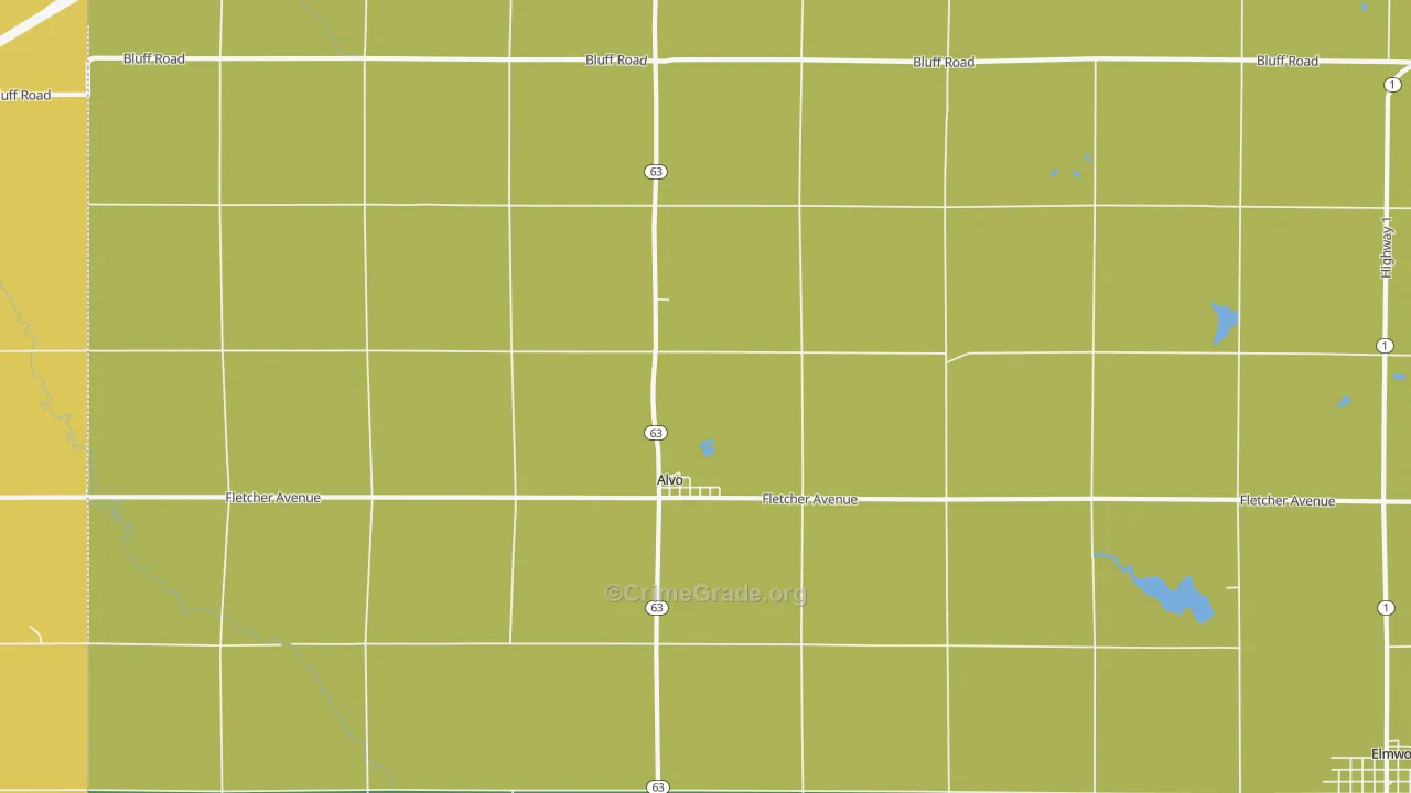 68304, NE Map of Theft Rates