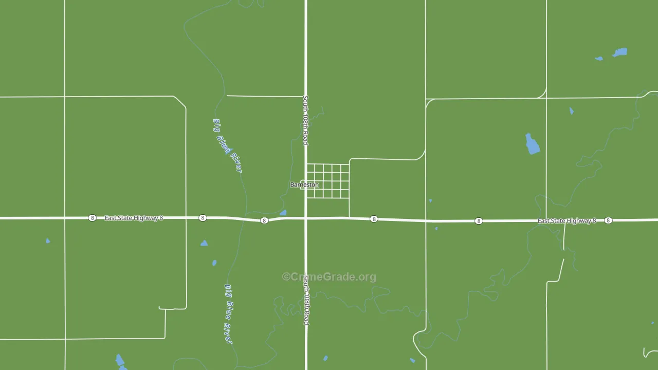 68309, NE Map of Theft Rates