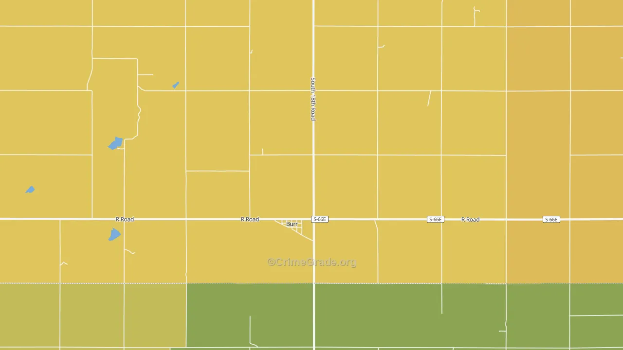 68324, NE Map of Theft Rates