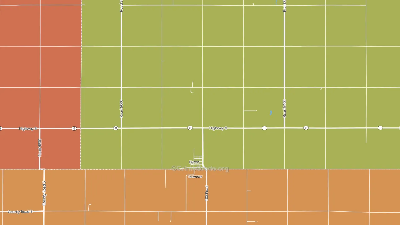 68325, NE Map of Theft Rates
