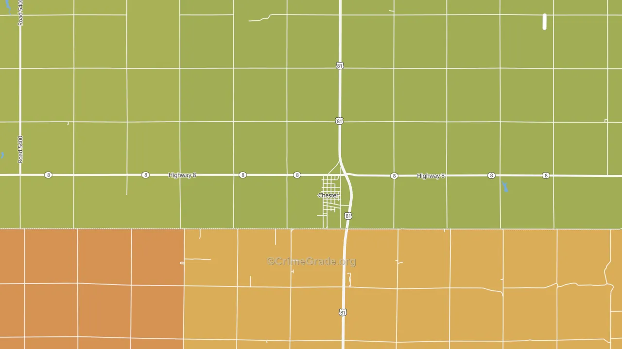 68327, NE Map of Theft Rates