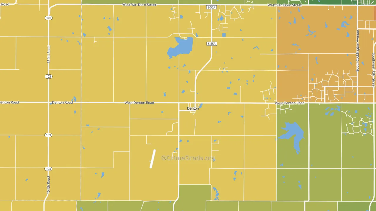 68339, NE Map of Theft Rates