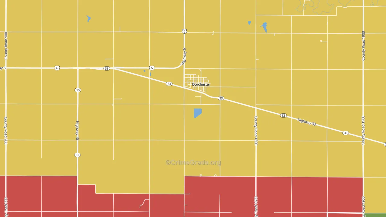 68343, NE Map of Theft Rates