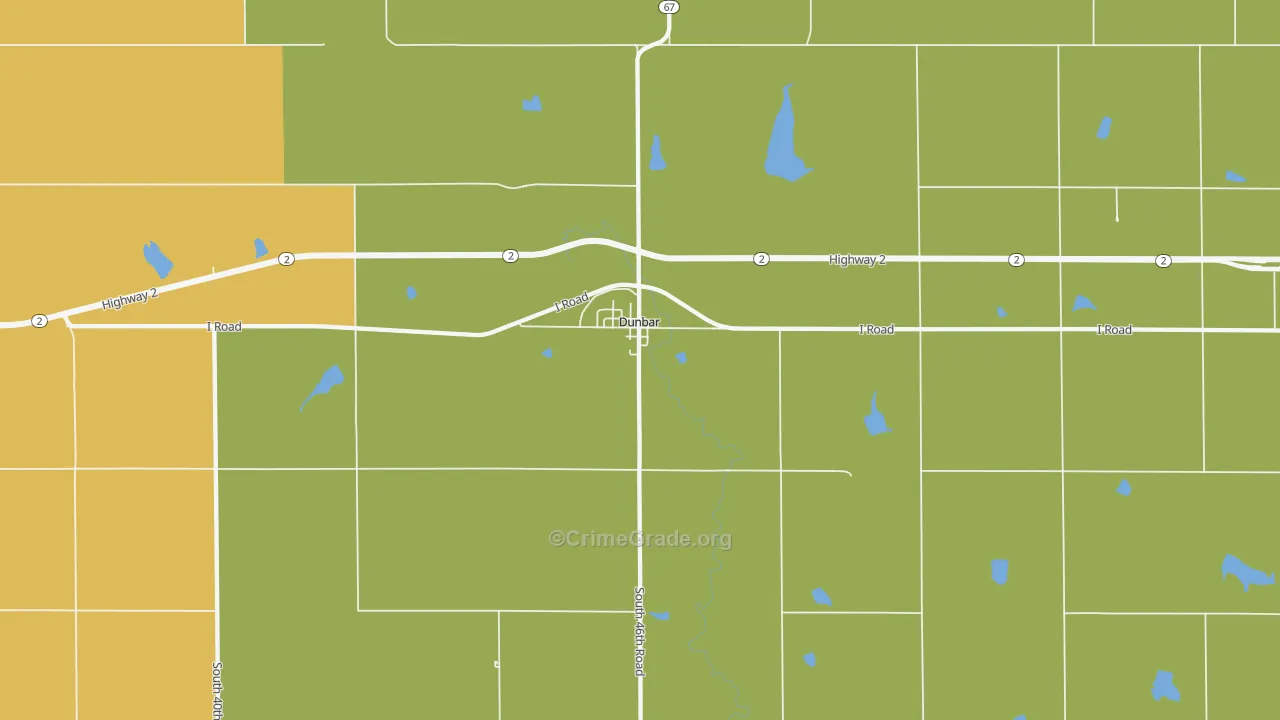 68346, NE Map of Theft Rates