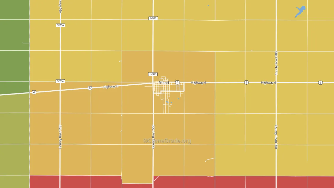 68359, NE Map of Theft Rates