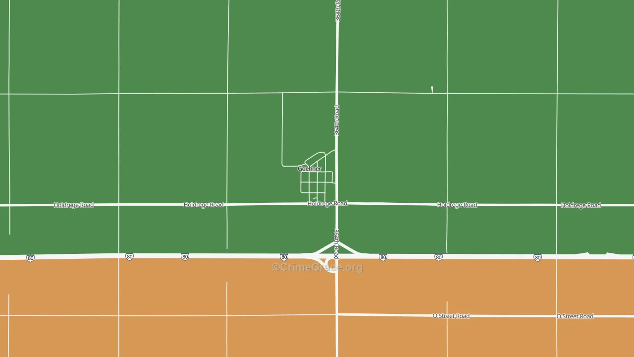 68364, NE Map of Theft Rates