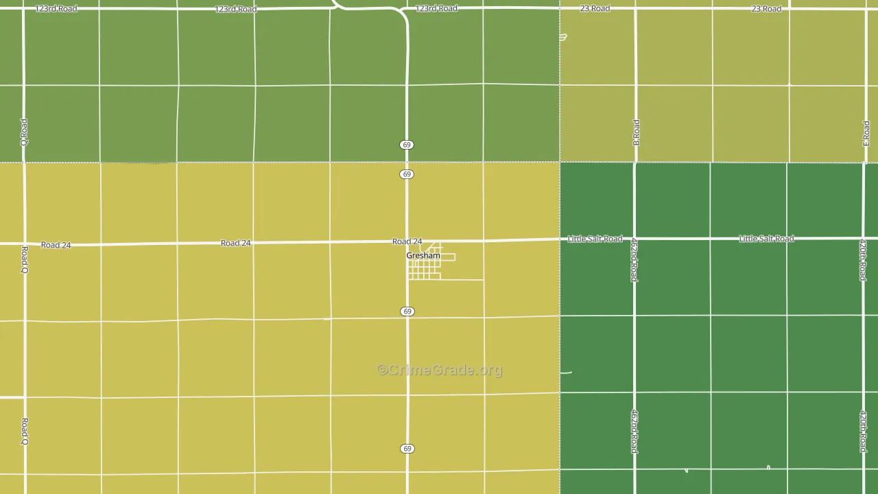 68367, NE Map of Theft Rates