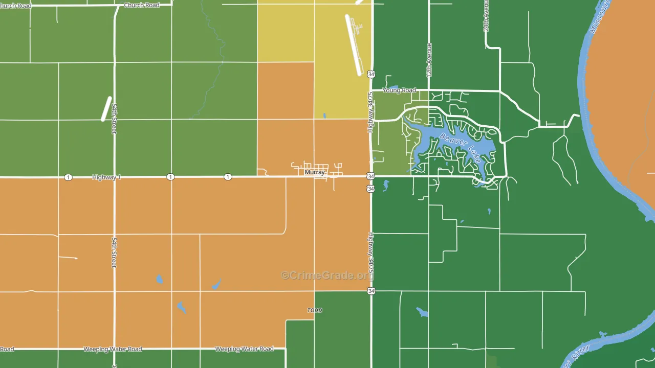 68409, NE Map of Theft Rates