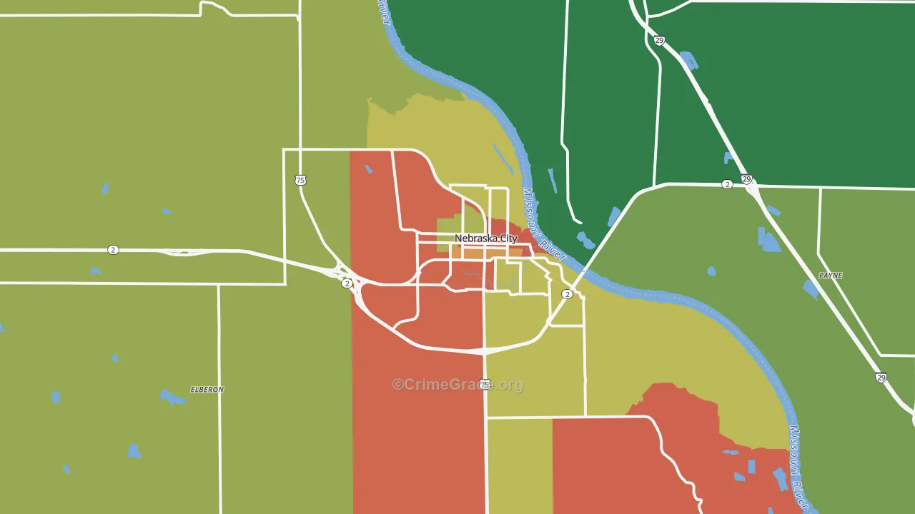 68410, NE Map of Theft Rates