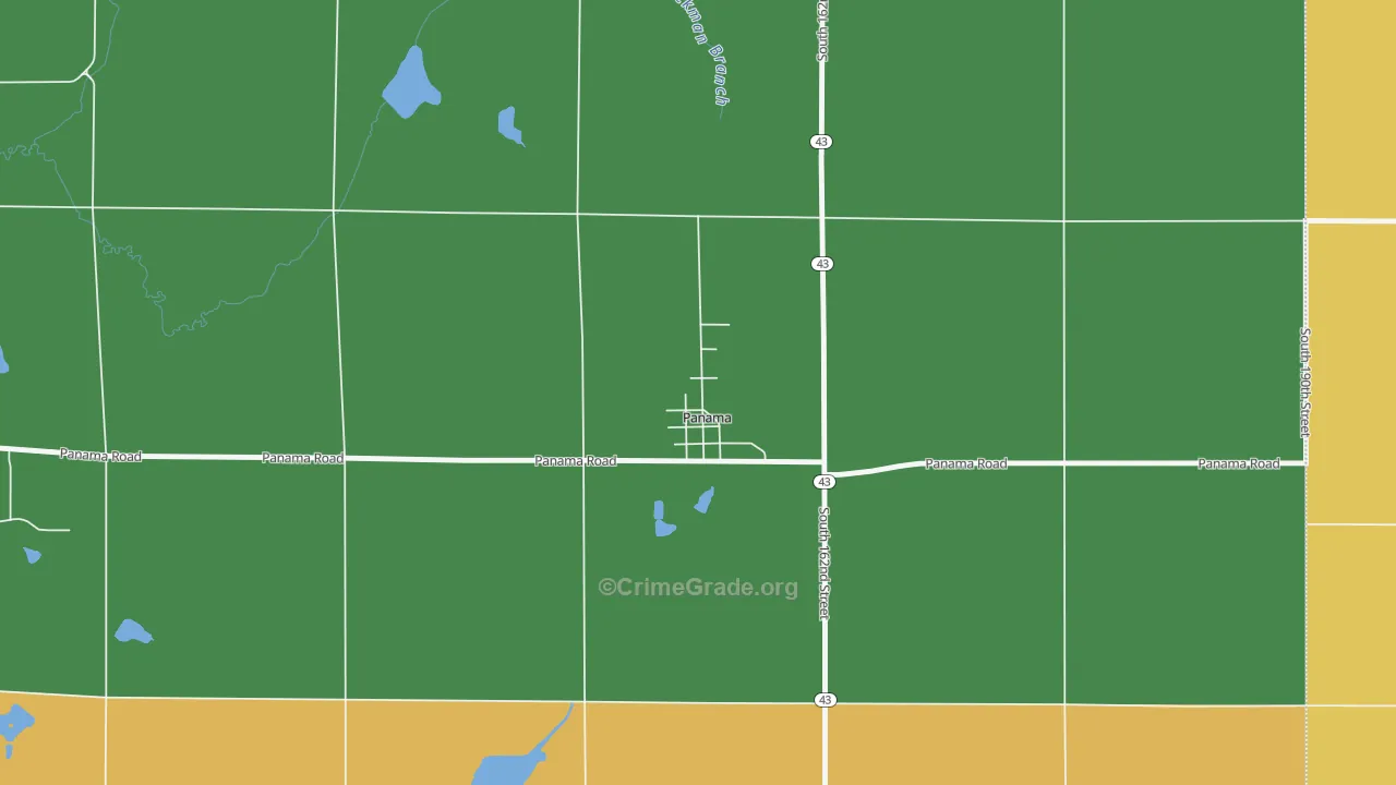 68419, NE Map of Theft Rates