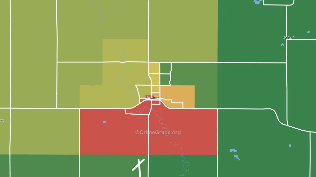 68434, NE Map of Theft Rates