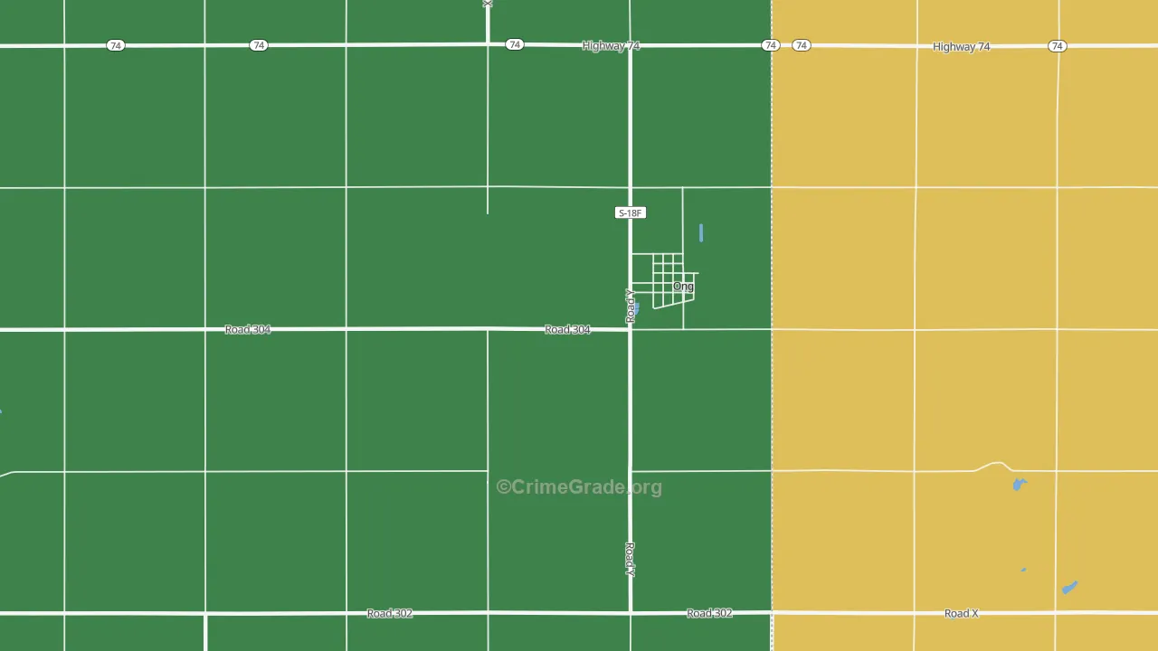 68452, NE Map of Theft Rates