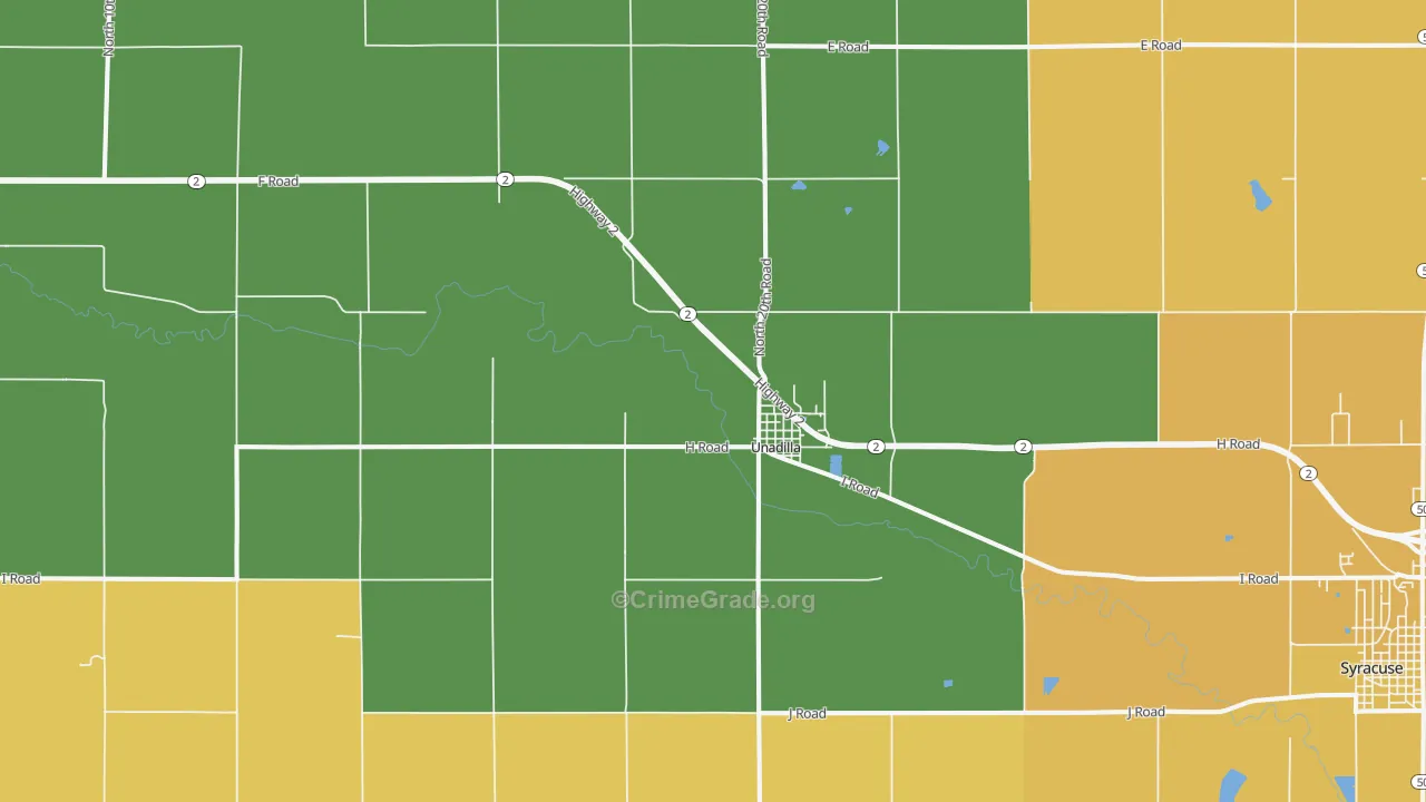 68454, NE Map of Theft Rates
