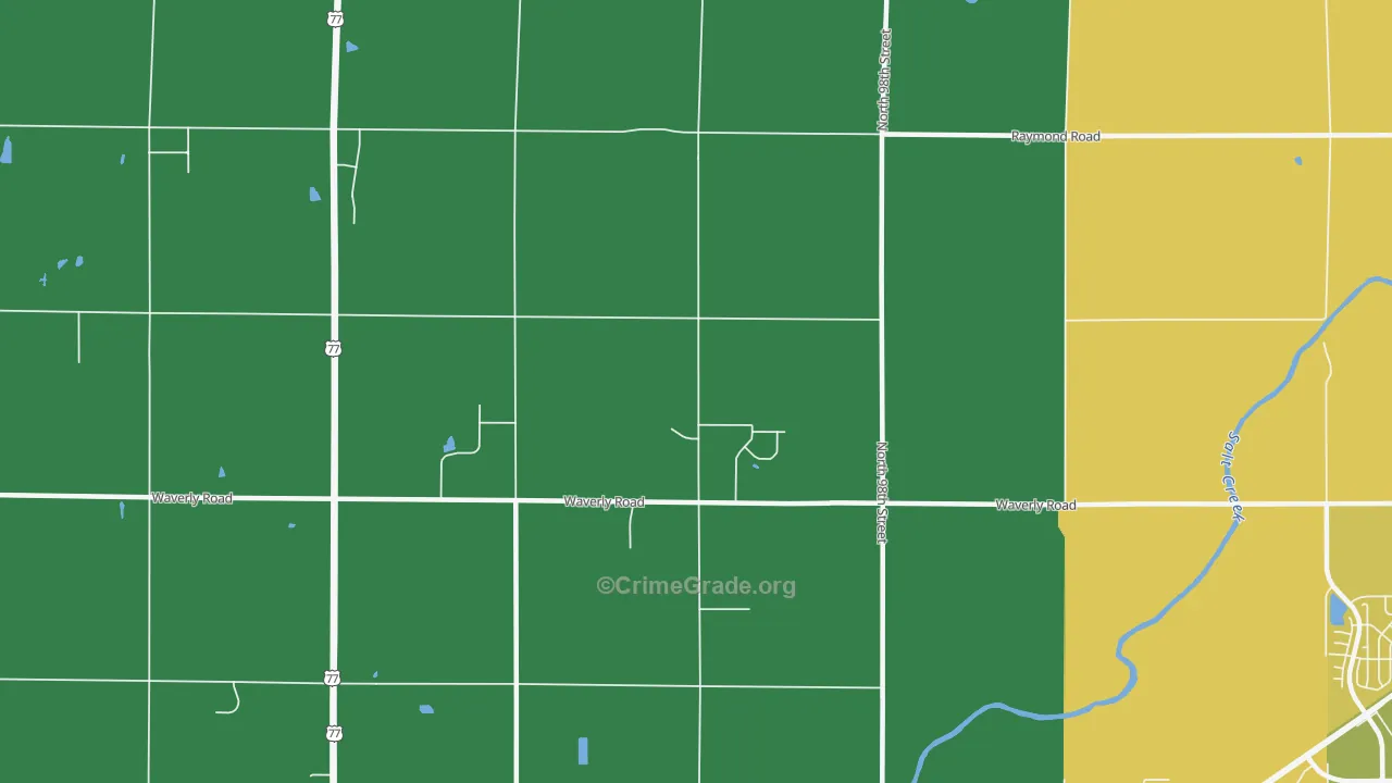 68517, NE Map of Theft Rates