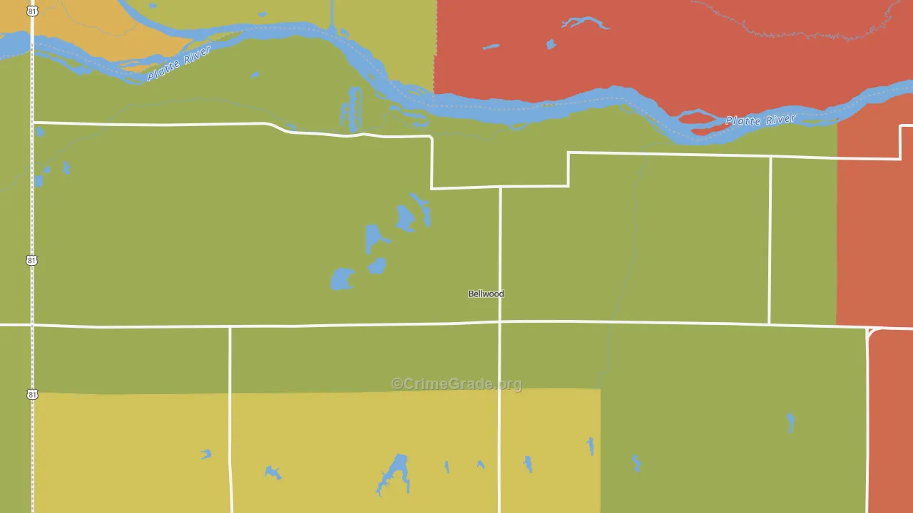 68624, NE Map of Theft Rates