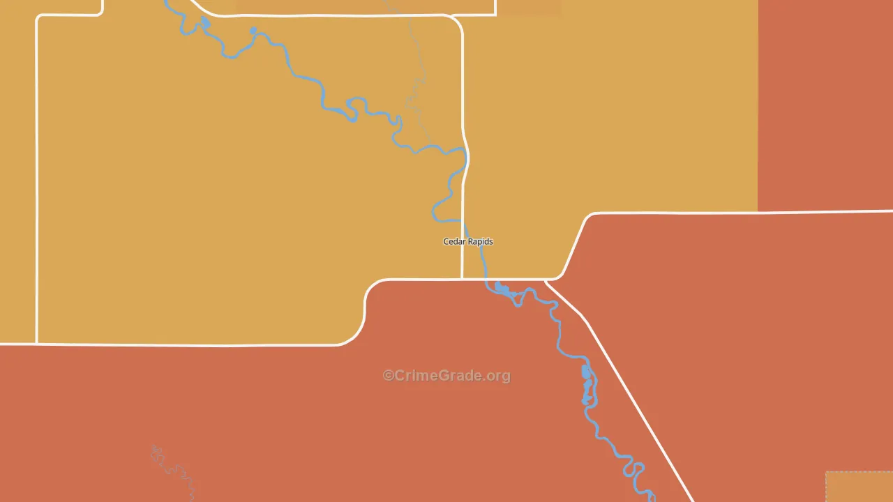 68627, NE Map of Theft Rates