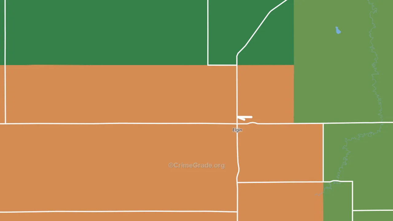 68636, NE Map of Theft Rates