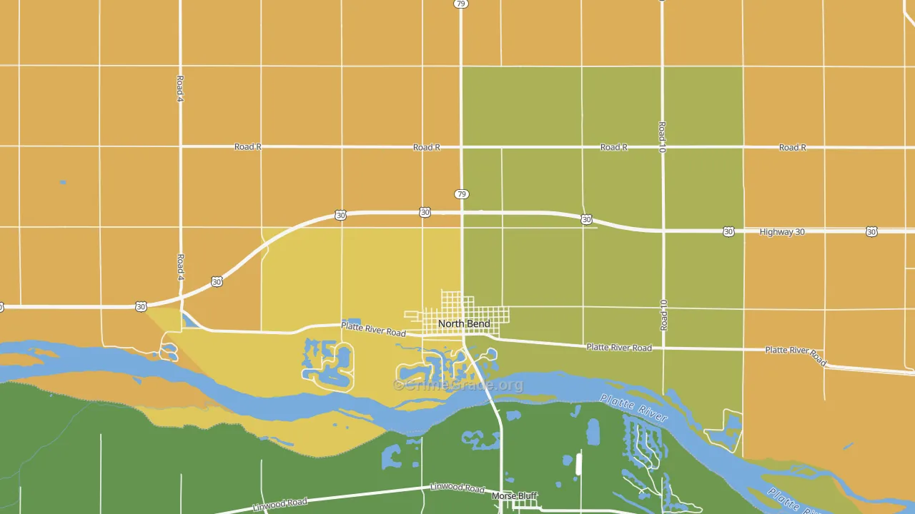 68649, NE Map of Theft Rates