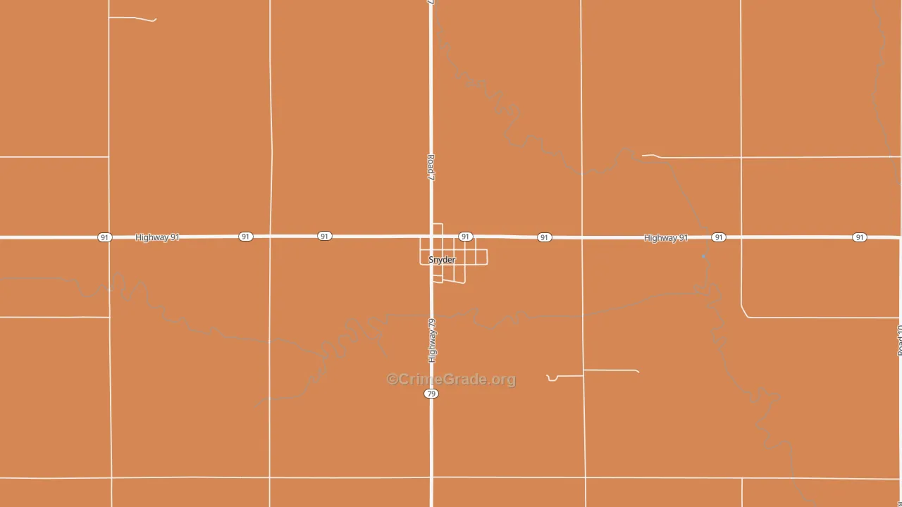 68664, NE Map of Theft Rates
