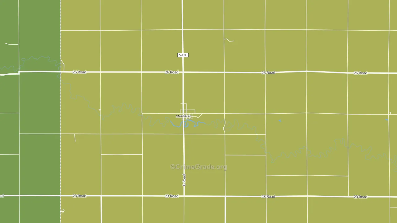 68667, NE Map of Theft Rates