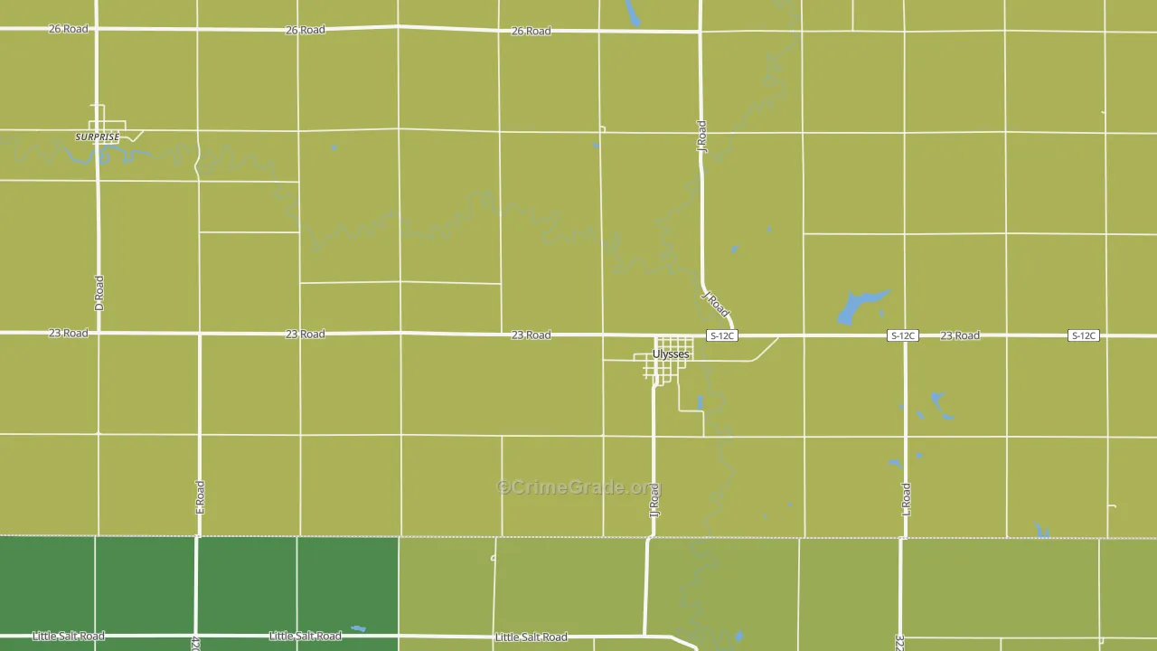68669, NE Map of Theft Rates