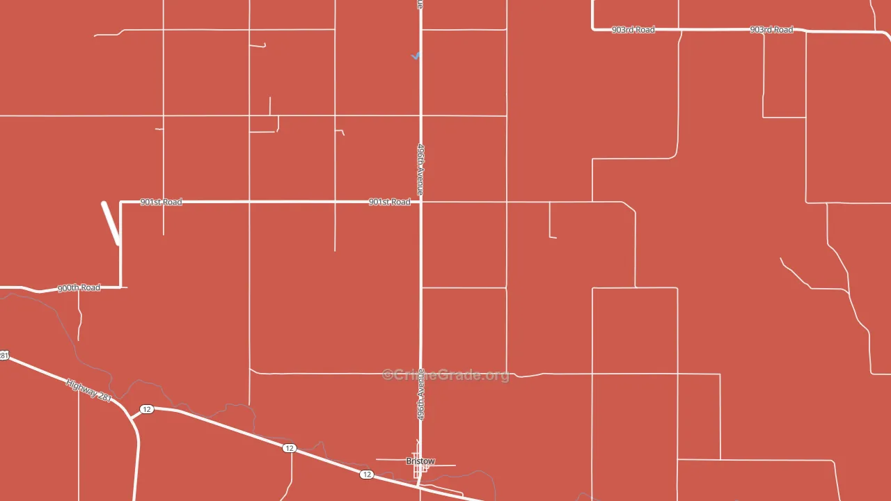 68719, NE Map of Theft Rates