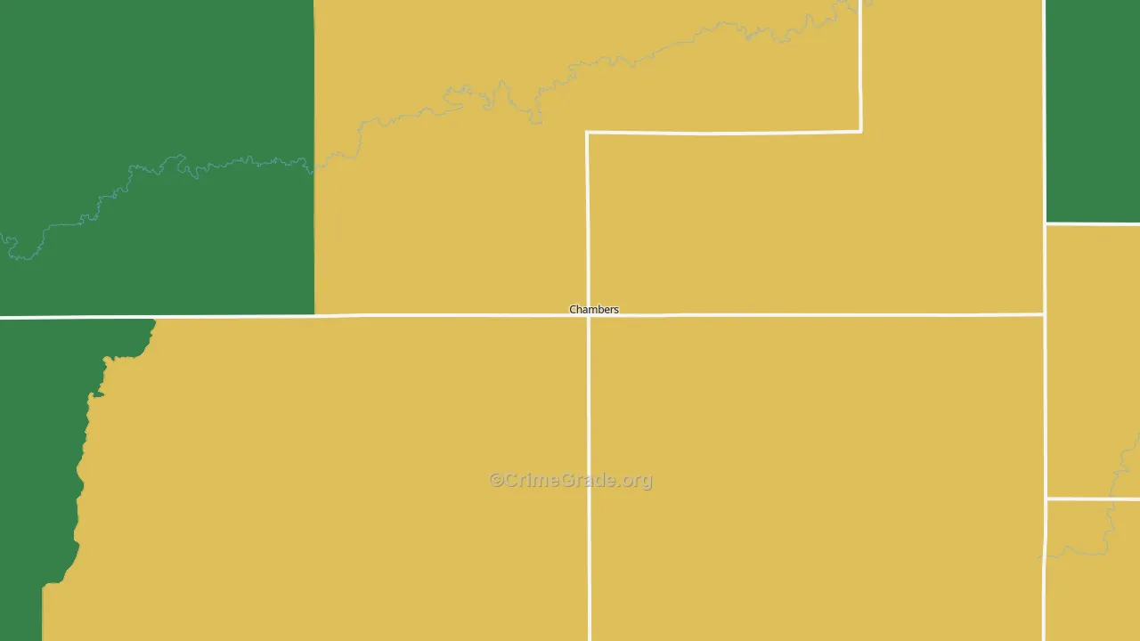68725, NE Map of Theft Rates