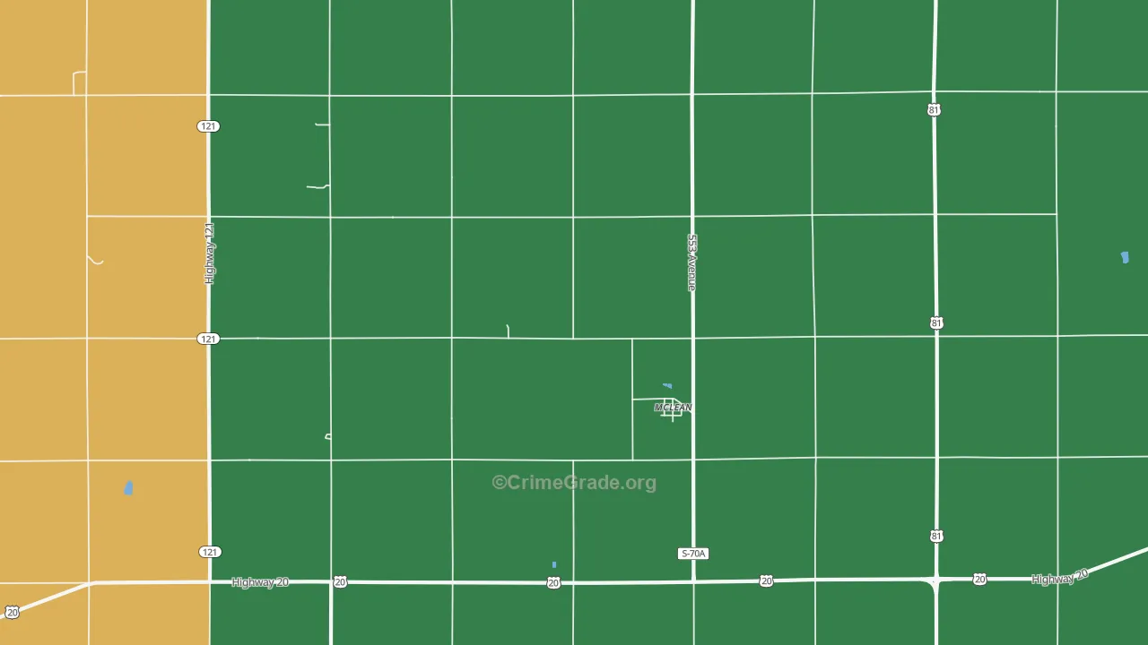 68747, NE Map of Theft Rates