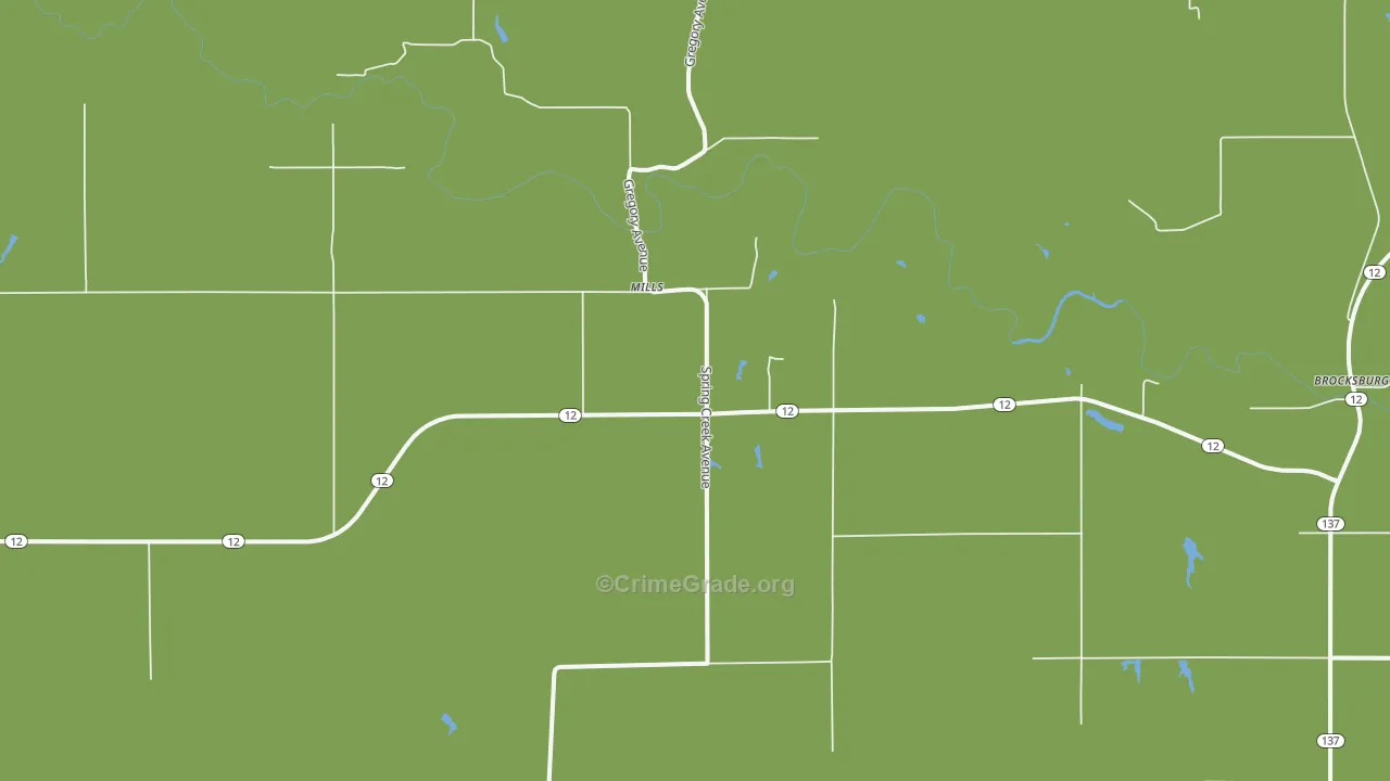 68753, NE Map of Theft Rates