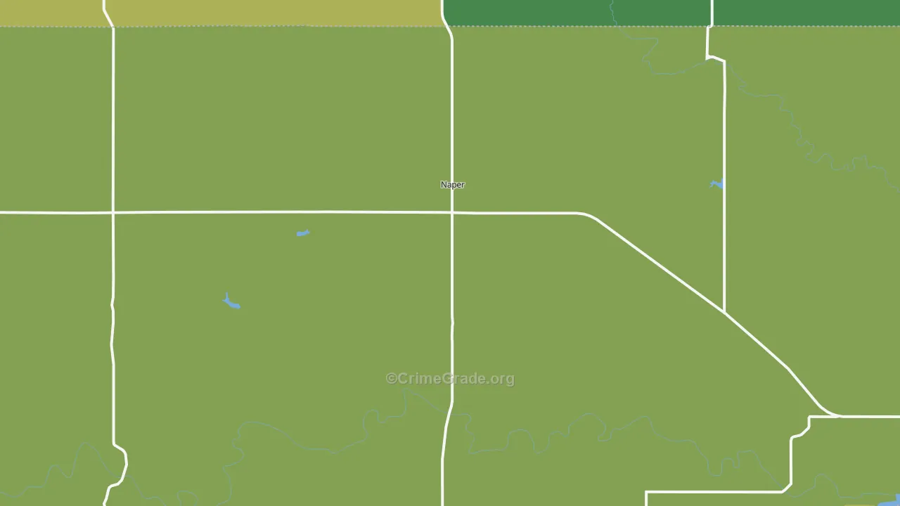 68755, NE Map of Theft Rates