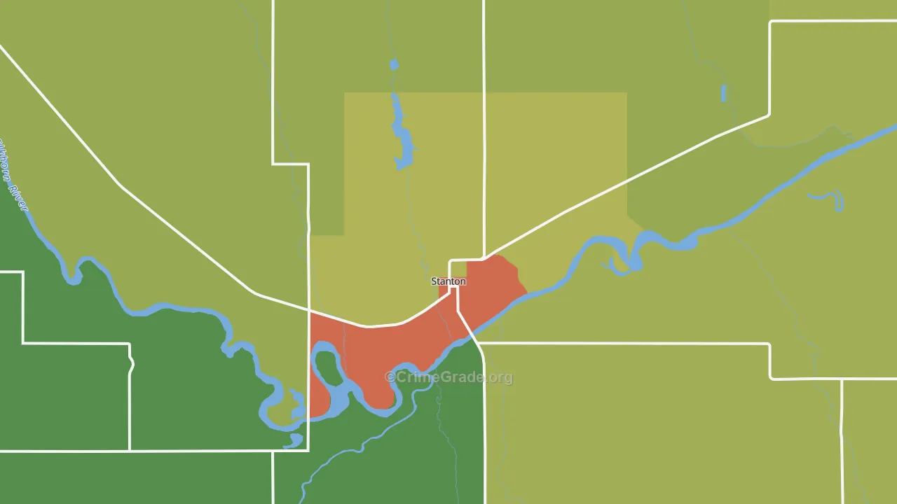 68779, NE Map of Theft Rates