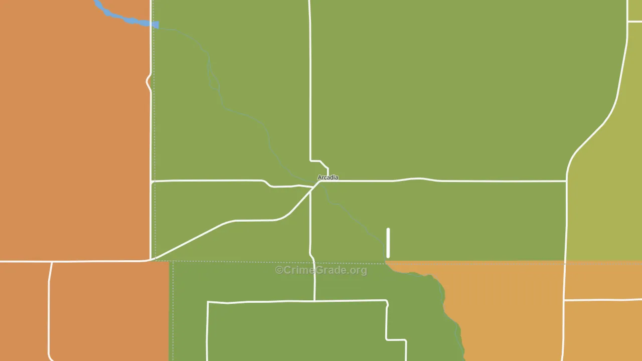 68815, NE Map of Theft Rates