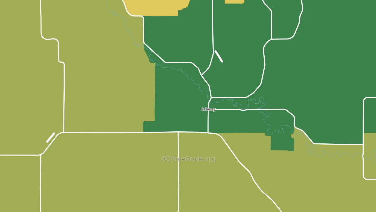 68825, NE Map of Theft Rates