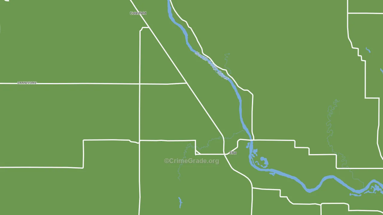 68835, NE Map of Theft Rates