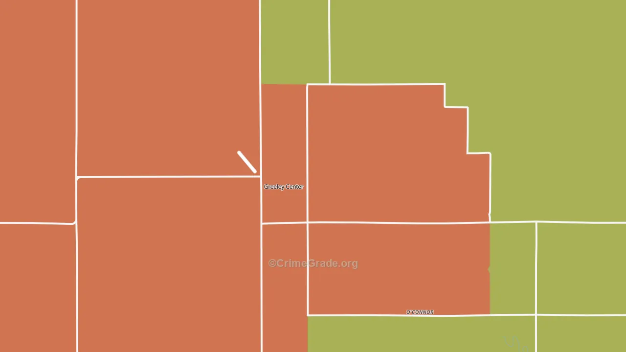 68842, NE Map of Theft Rates