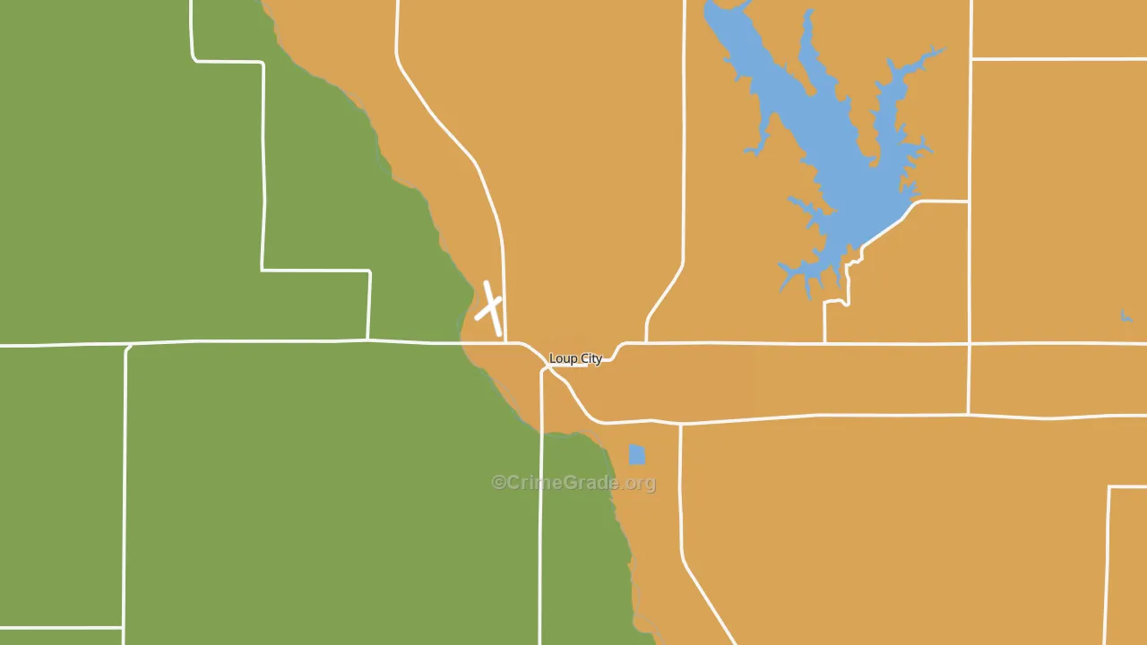 68853, NE Map of Theft Rates