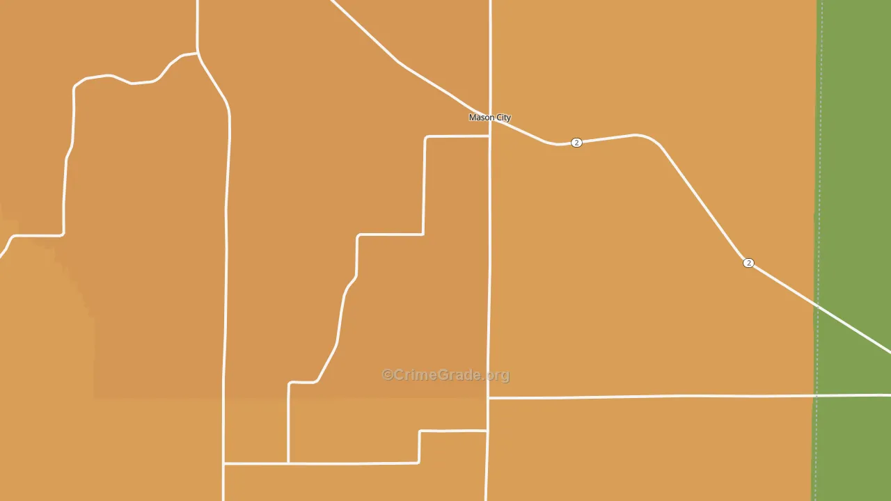 68855, NE Map of Theft Rates