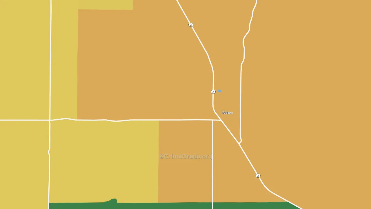 68856, NE Map of Theft Rates