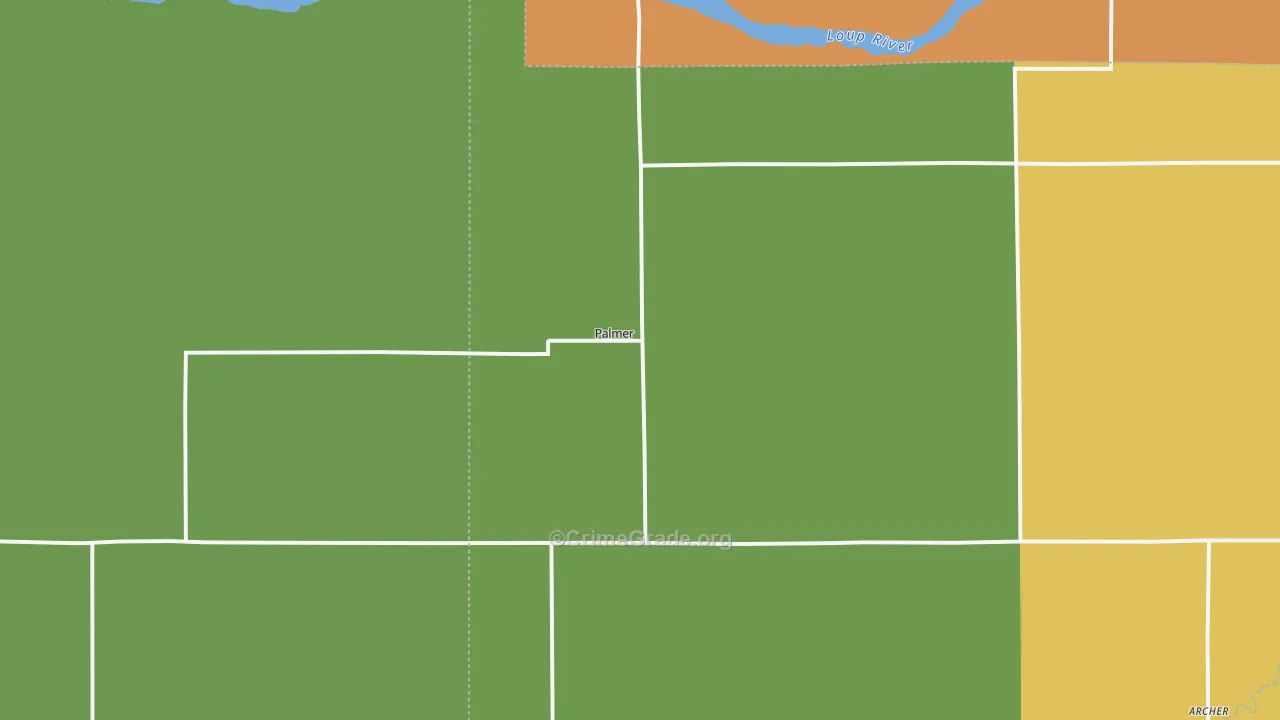 68864, NE Map of Theft Rates