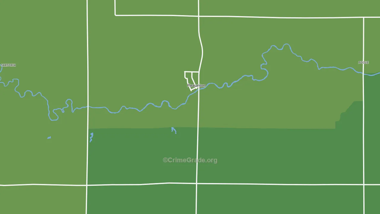 68866, NE Map of Theft Rates