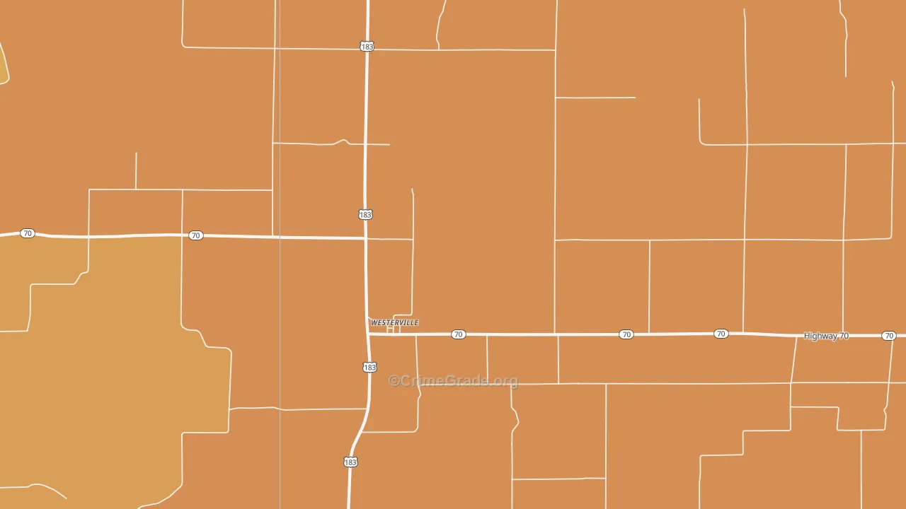 68881, NE Map of Theft Rates