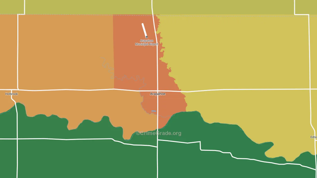 68922, NE Map of Theft Rates