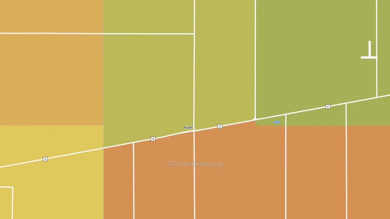 68924, NE Map of Theft Rates