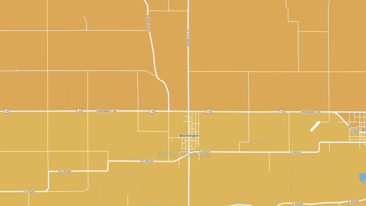 68929, NE Map of Theft Rates