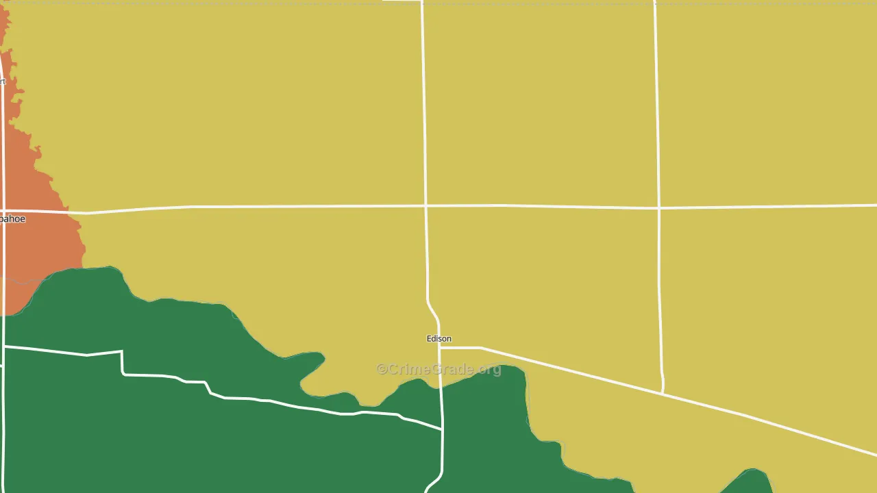 68936, NE Map of Theft Rates