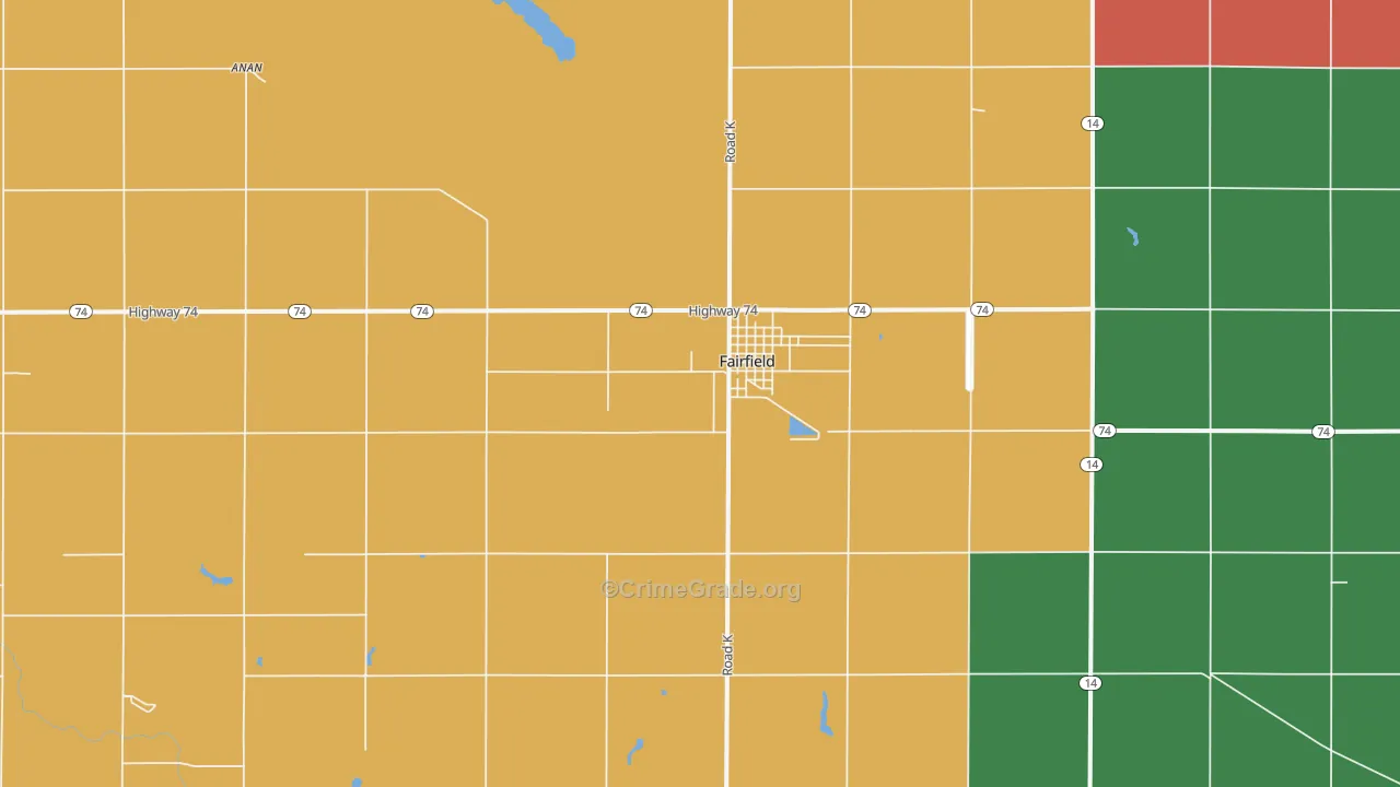 68938, NE Map of Theft Rates